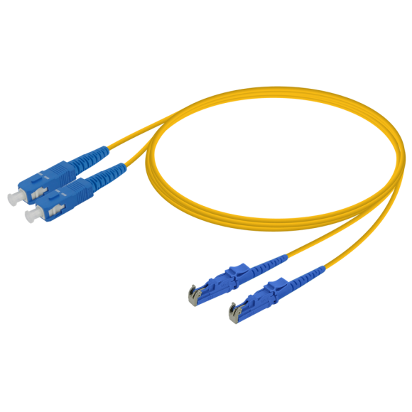 SC/UPC-LSH/UPC|Single Mode G657.A2 Duplex Patch Cord|2.0x4.1mm