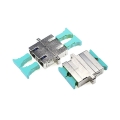 SC/UPC Multimode OM3 Duplex Metal Fiber Optic Adapter