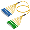 SC/UPC-SC/APC|12 Fibers Fanout|Single Mode G657.A2|3.0/1.8mm