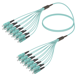 SC/UPC-SC/UPC|12 Fibers Fanout|Multi Mode G651.OM3|3.0/1.8mm