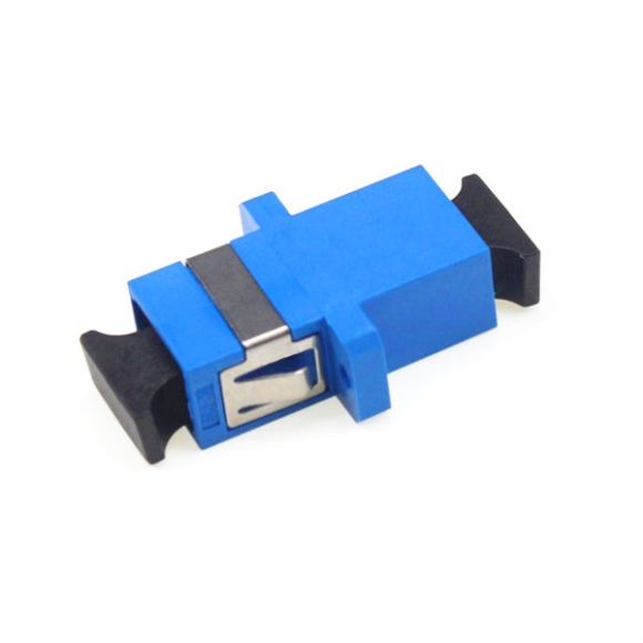 SC/UPC To SC/UPC Adapter SM Simplex Ear Unitoot Fiber Optic Coupler