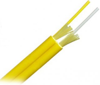 Single-mode Duplex Zipcord Tight Buffer Riser Indoor Fiber Optic Cable