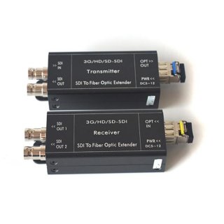 Small SDI Over Fiber Optic Converter Transmitter