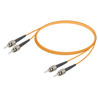 ST/UPC-ST/UPC|Multi Mode G651.OM2 Duplex Patch Cord|2.0x4.1mm