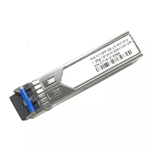 YJT-SFP-GE-LX-SM1310 1.25G 1310nm 20km LC DDM Transceiver  YJT-SFP-GE-LX-SM1310 1.25G 1310nm 20km LC DDM Transceiver