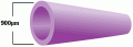900µm Furcation Tube - Black Color - Accepts 250µm Bare Fiber