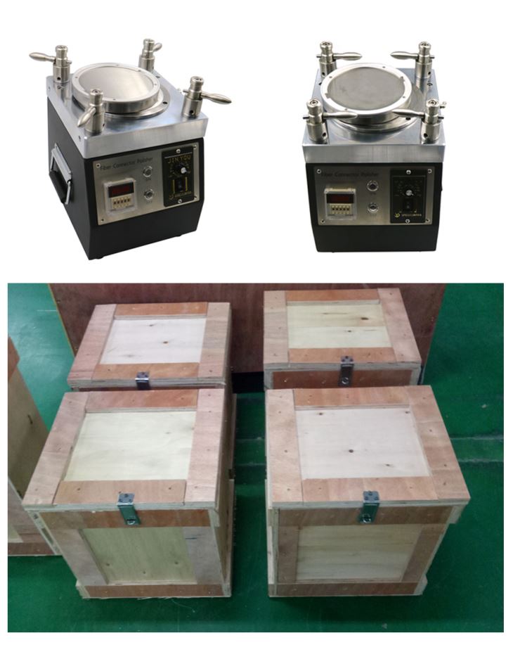 FTTH Fiber Optic Four Corner Pressure Polishing Machine