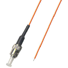 ST Splice On Fiber Optic Pigtail Multimode 62.5 Orange 3 Meters