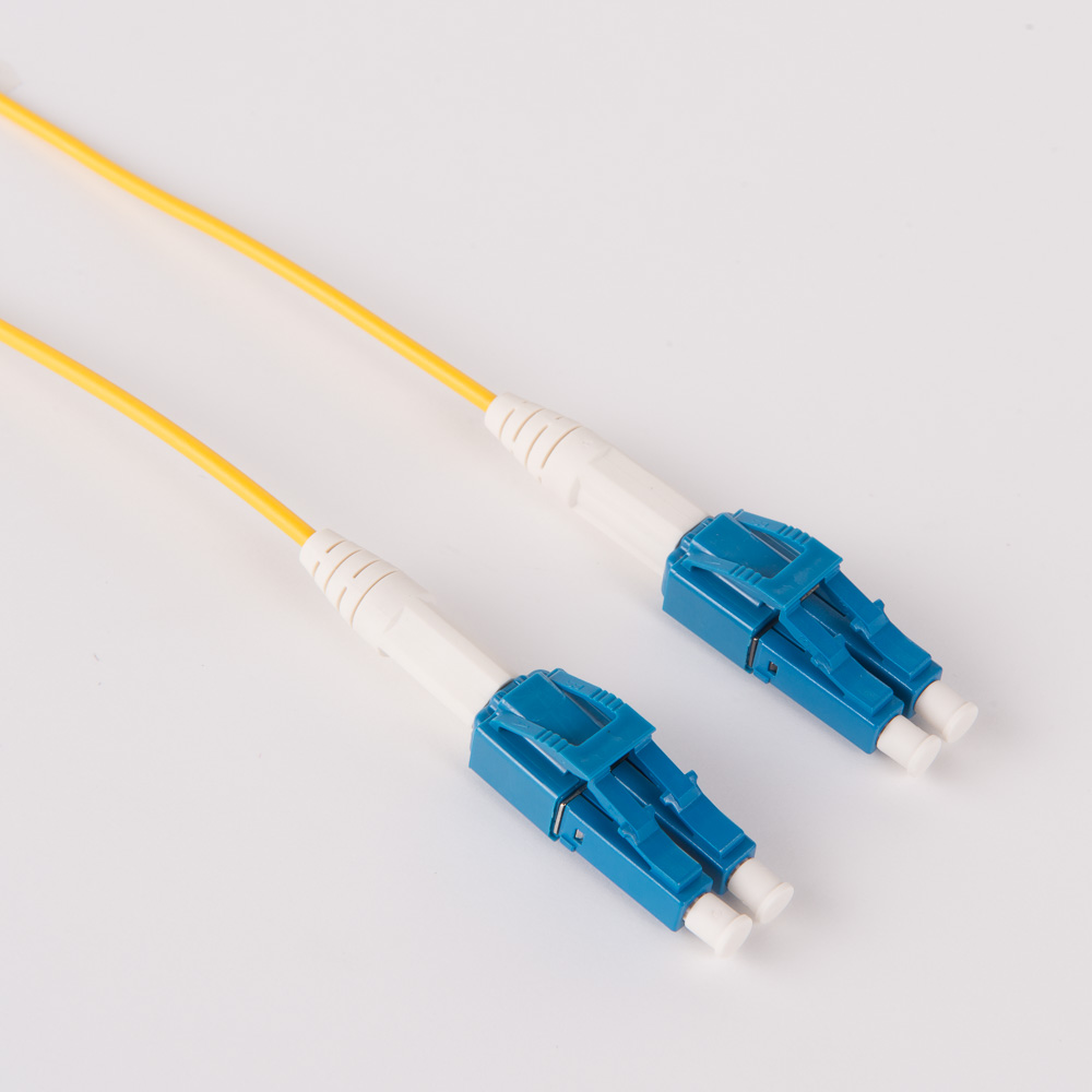 LC/UPC Single Mode 9/125um fiber optic connector in Blue Color