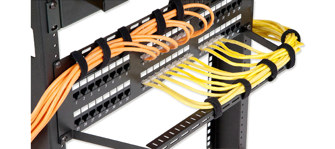 feedthrough patch panel cabling